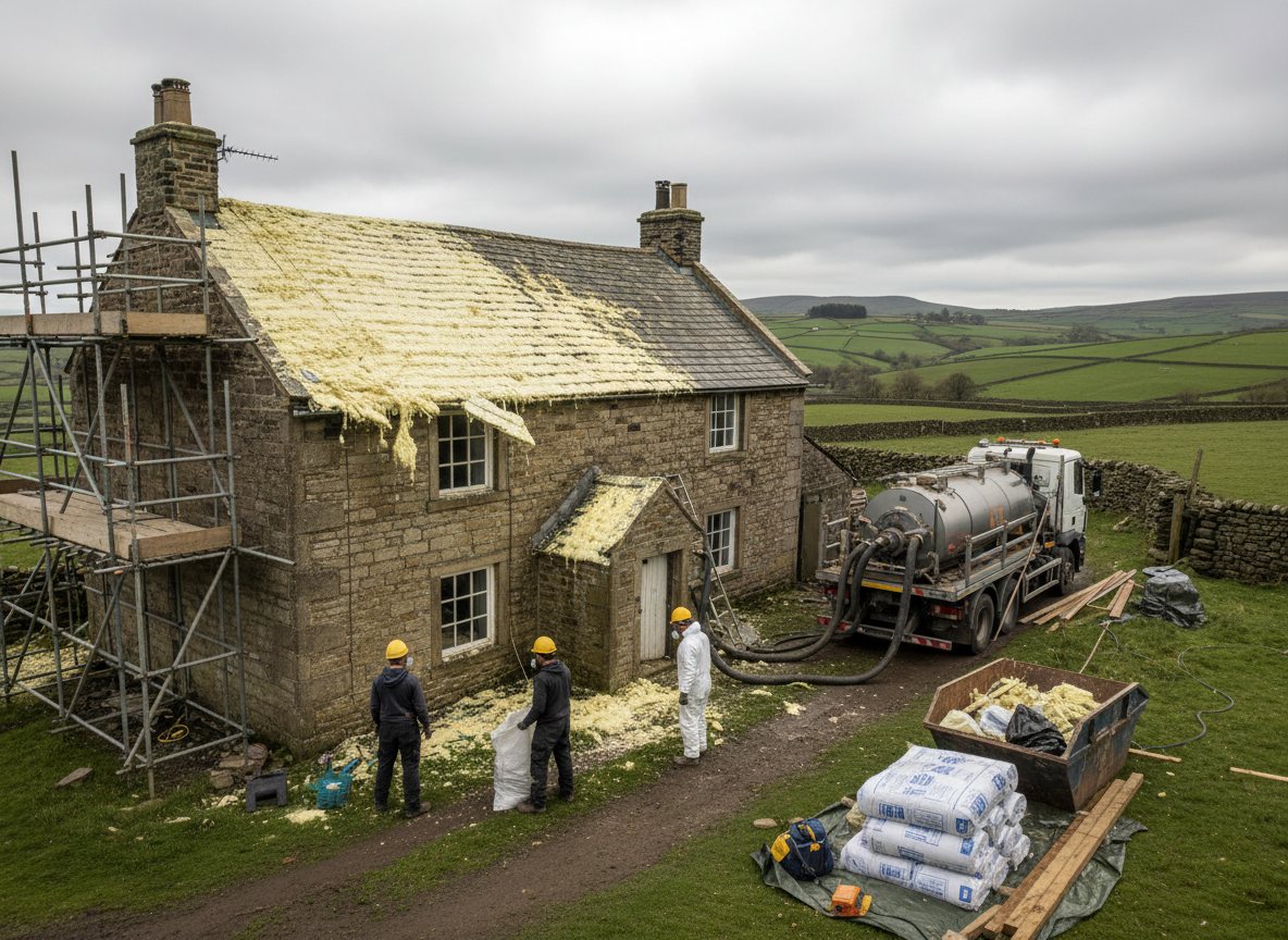 Cost Factors for Spray Foam Removal in North Yorkshire Properties