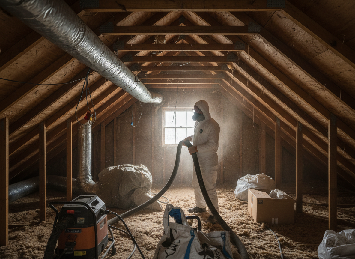 Spray Foam Removal in Selby