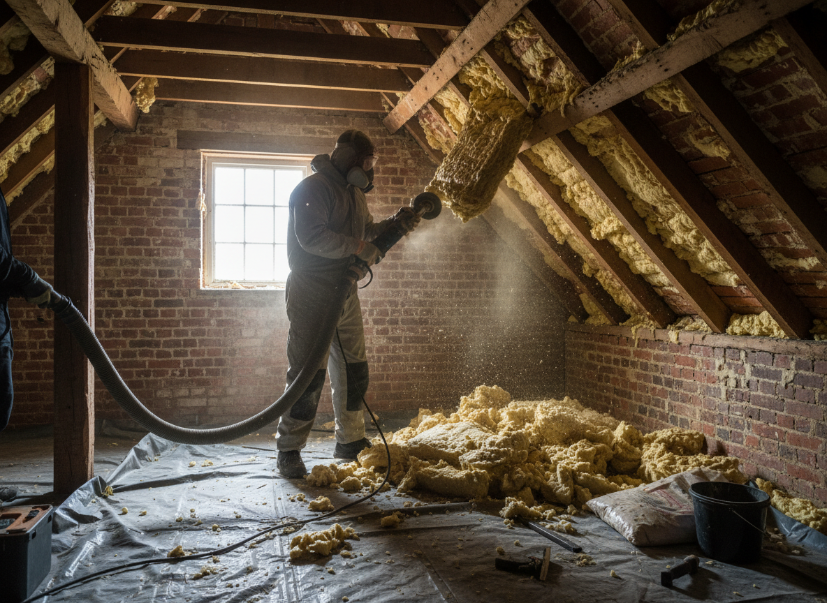 Spray Foam Removal in Malton, North Yorkshire YO17
