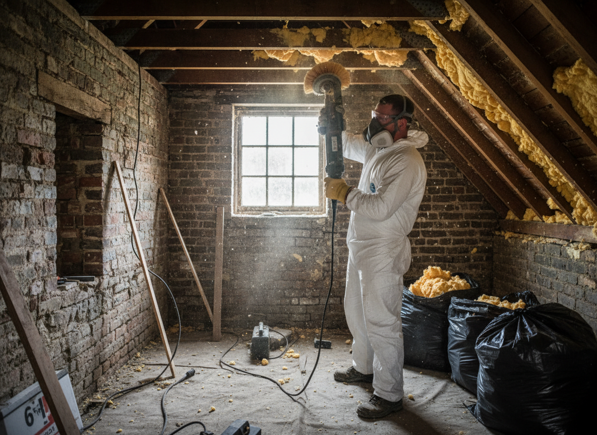 Spray Foam Removal in Pocklington, North Yorkshire YO42